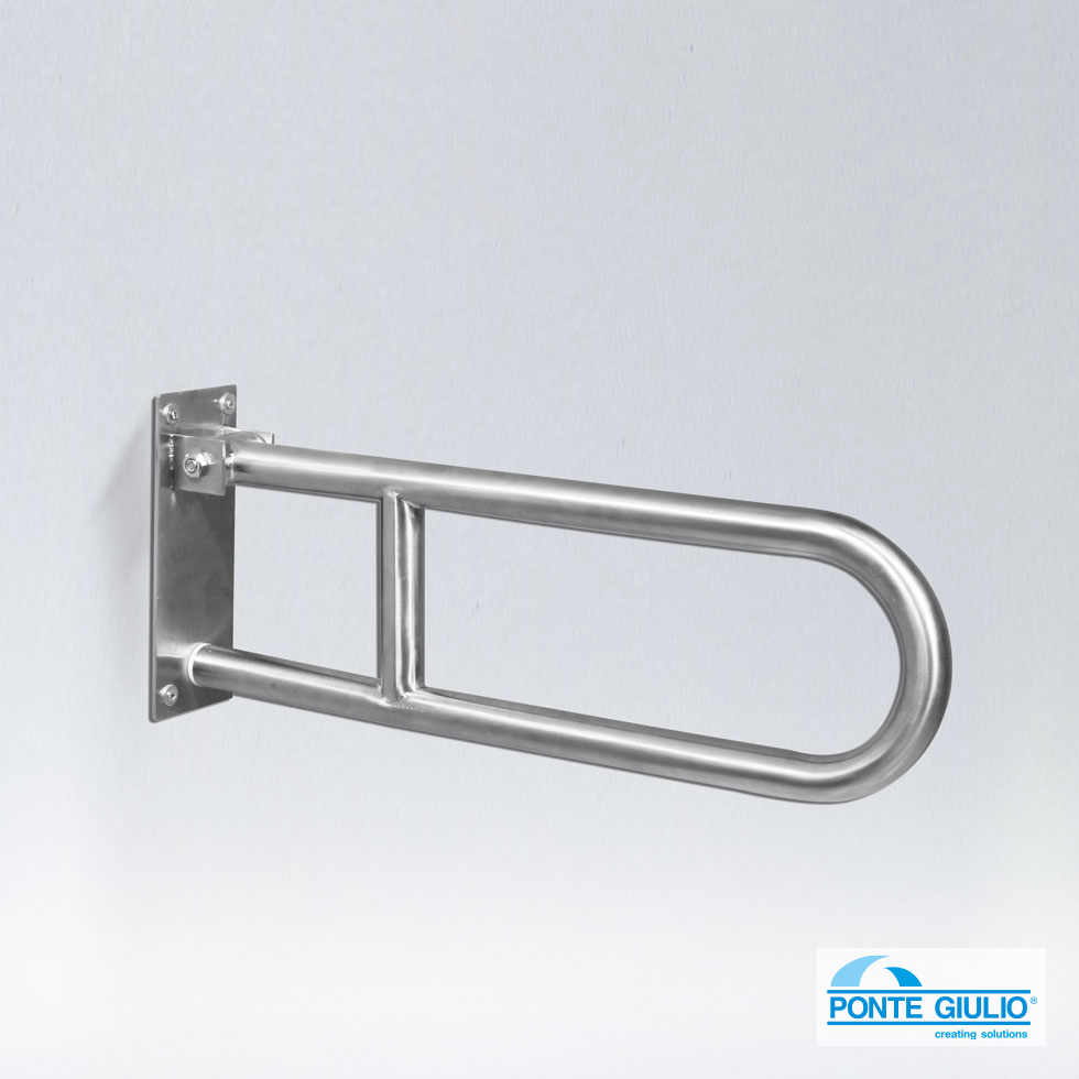 ΜΠΑΡΑ ΤΟΙΧΟΥ ΑΝΑΚΛΙΝΟΜΕΝΗ 80 CM AMEA INOX MAT
