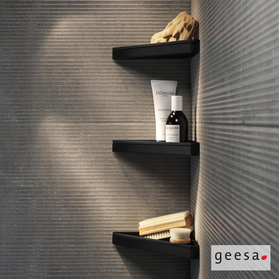 ΕΤΑΖΕΡΑ ΓΩΝΙΑΚΗ 23x17 εκ. FRAME GEESA BLACK MATT