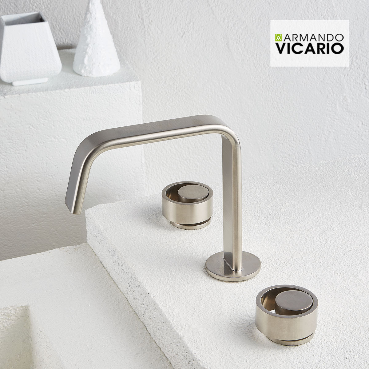 ΜΠΑΤ.ΝΙΠΤ.3 ΟΠΩΝ ΜΕ ΒΑΛΒ.CLIC-CLAC HALO VICARIO INOX