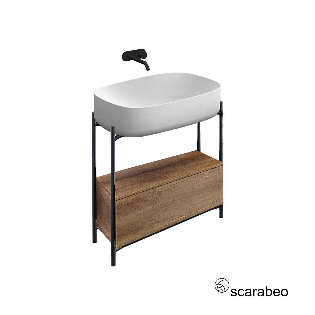 ΕΠΙΠΛΟ ΜΠΑΝ.LAILA 2703-NROP ΜΕ ΣΥΡΤΑΡΙ 2712-89 SCARABEO