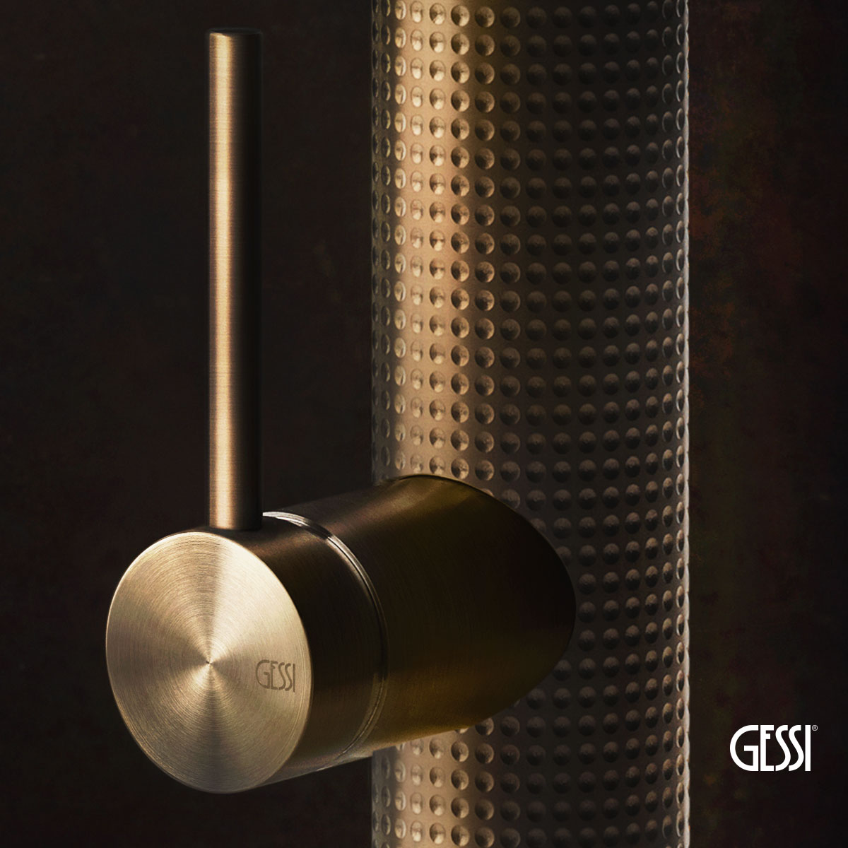 ΜΠΑΤ.ΝΕΡΟΧ. CESELLO GESSI INOX316 WARM BRONZE BRUSHED PVD