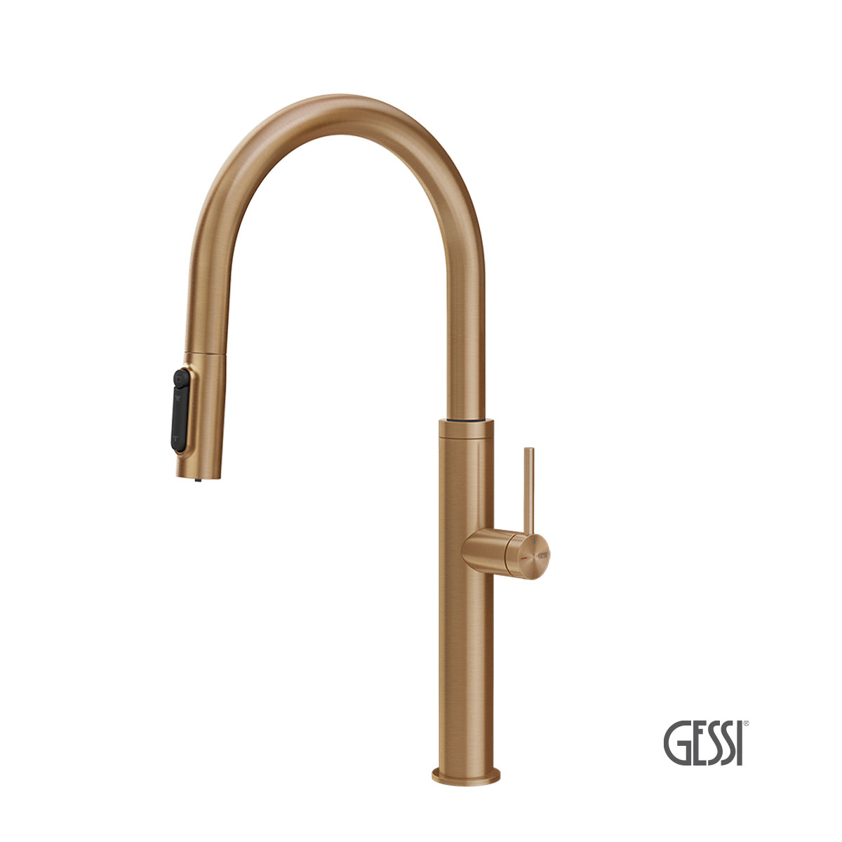ΜΠΑΤ.ΝΕΡΟΧ. FLESSA GESSI WARM BRONZE BRUSHED PVD