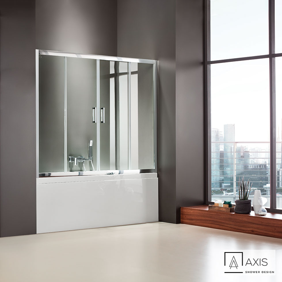 SLIDER BATH 180 (177-181εκ) AXIS CLEAR