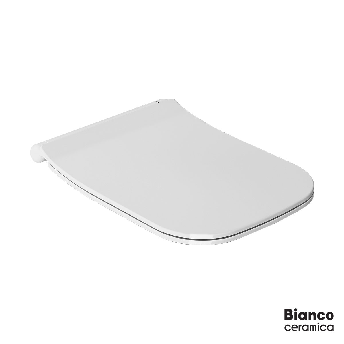 ΚΑΛ.ΛΕΚ.MIZO SLIM SOFT CLOSE BIANCO CERAMICA WHITE