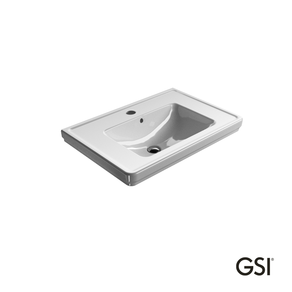ΝΙΠΤΗΡΑΣ CLASSIC 75x50 (1 οπή+2 προχ.) GSI WHITE