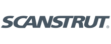 Logo of Scanstrut, featuring the brand name in a bold, modern font.
