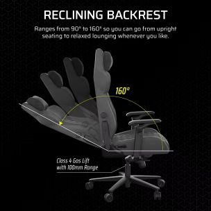 CORSAIR Gaming Chair TC500 LUXE (Fabric, Shadow)