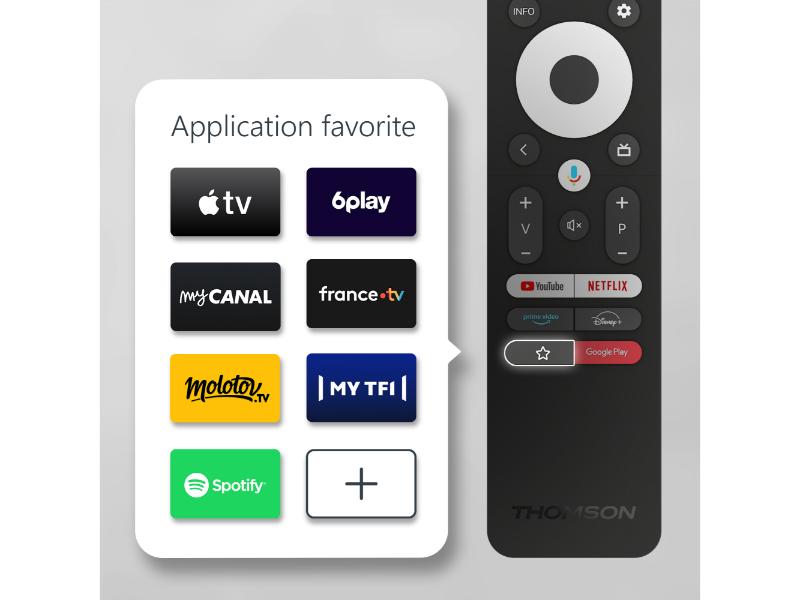 TV Thomson Android 32" HD 32HA2S13W