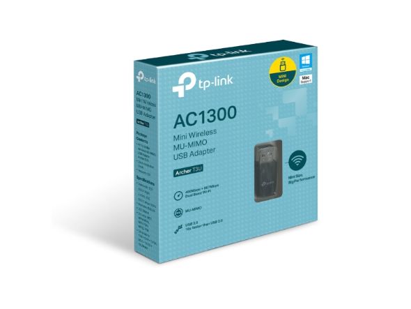 Tp-Link AC1300 Mini Wireless MU-MIMO USB Adapter (ARCHER T3U)