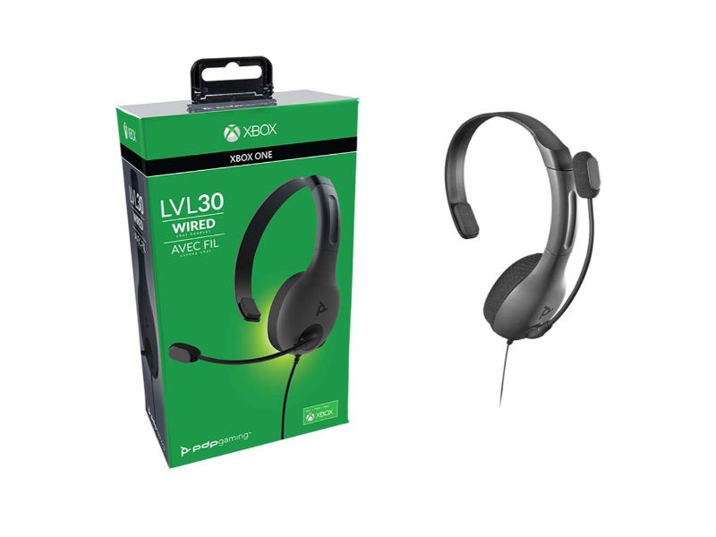 PDP - Wired Gaming Headset for XBOX Grey LvL30