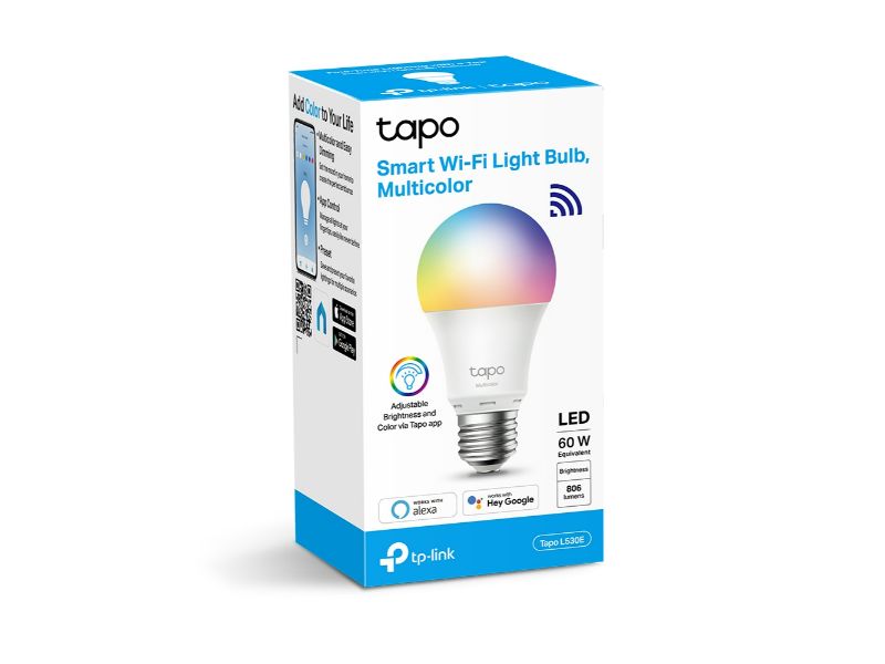 Tp-Link Tapo Smart Wi-Fi Dimmable Bulb Multicolor (L530E)